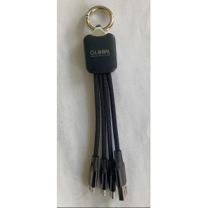 LOGO lighting 3 in 1 charging cable